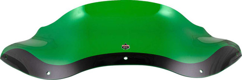 Klock Werks Kolor Flare Windshield - 8" - Green - '98-'13 Fltr KWW-01-0692