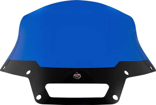 Klock Werks Kolor Flare Windshield - 8" - Blue - '22-'25 Fxlrst KWW-02-0633