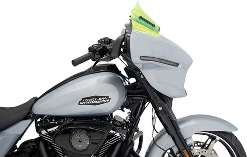 Klock Werks Ice Flare Windshield - 8" - Green Ice - Flhx KWW-01-0726