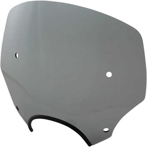 Memphis Shades El Paso Windshield - 15" - 9" Headlight Cutout - Dark Black Smoke MEP5265