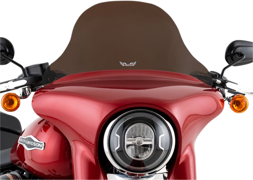 Slipstreamer Windshield - 8" - Dark Smoke - Flsb T-239-8DS
