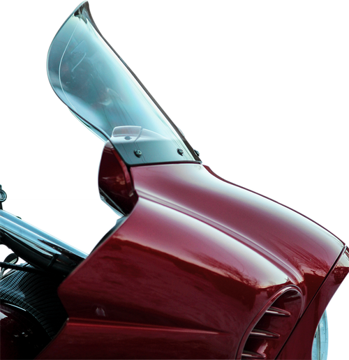 Klock Werks Flare Windshield - 12" - Clear - '11-'24 Vaquero/Voyager KWW-06-0046