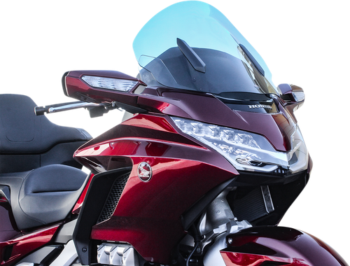 Klock Werks Flare Windshield - 18" - Tinted - '18-'25 Gold Wing KWW-06-0558
