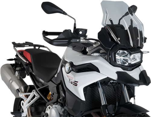 Puig Hi-Tech Parts Race Windscreen - Smoke - Bmw 3768H
