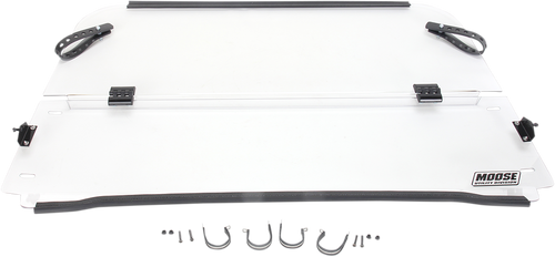 Moose Offroad Full Folding Windshield - Rzr LEMA100-0015