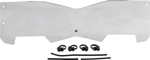 Klock Werks Flare Windshield - 9-3/4" - Clear - Rzr KWW-05-0525