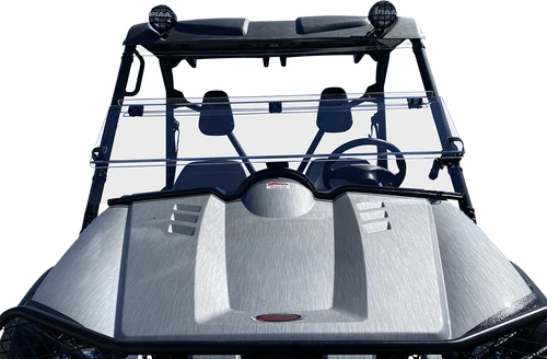 Moose Offroad Full Folding Windshield - Deluxe - Rhino V000353-12200M