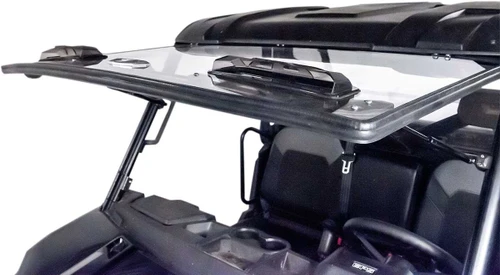 Seizmik Flip-Up Windshield - Pro-Fit - Polaris 50-50222KIT