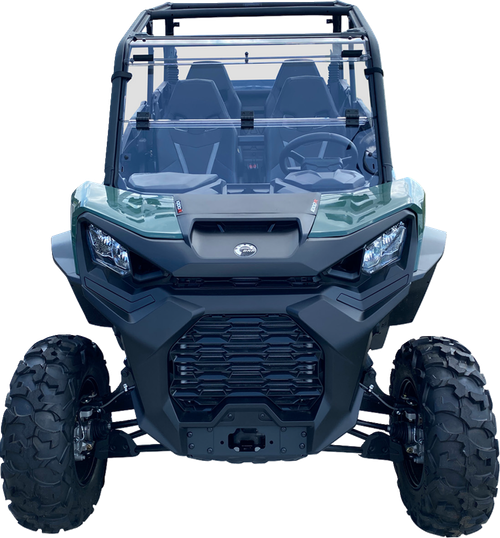 Moose Offroad Full Folding Windshield - Deluxe - Can-Am V000348-12200M
