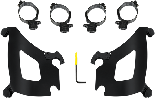 Memphis Shades Bullet Mounting Kit - Black - Flsb MEB2045