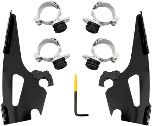 Memphis Shades Fats/Slim/Sportshield Mounting Kit - Black - Chief MEB2074
