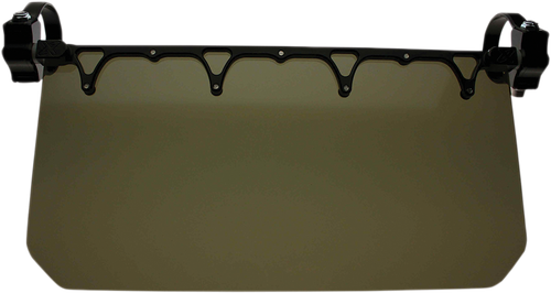 Klock Werks Sun Visor - 12" - Dark Tint MODSVT-BK