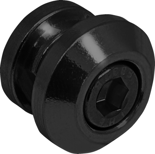 Memphis Shades 2-Part Plate Connector Assembly - Trigger-Lock - Black MSC1005