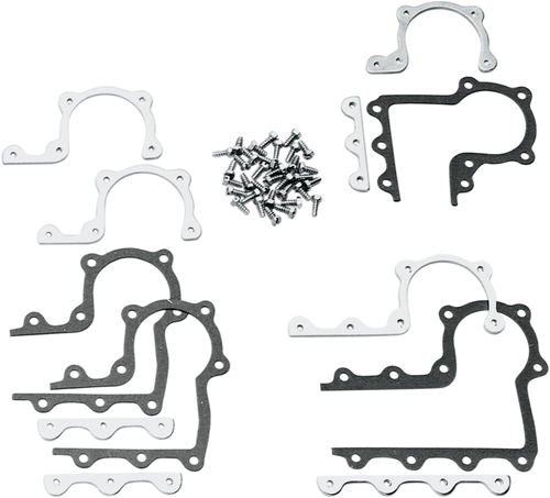 Colony Rocker Cover Strips - Big Twin 7517-8