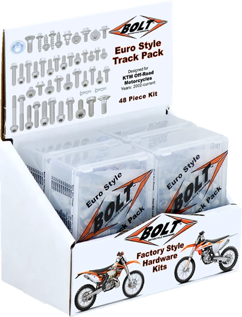 Bolt Track Pack - European - 6 Pack 2004-6EU