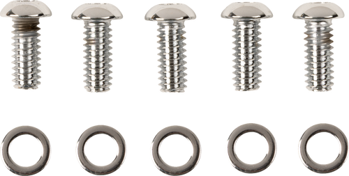 Drag Specialties Bolt Kit - Derby Cover - Smooth/Button-Head/Torx - Dyna/Softail/Touring 2401-0768