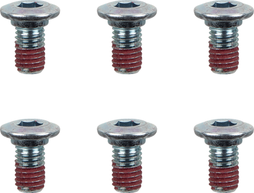 Moto-Master Bolts - Brake Rotor - Hex - M8 X 15 - 6-Pack 012013-PU