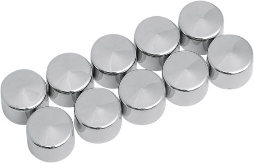 Drag Specialties Bolt Covers - Allen/Socket - 5/16" - Chrome - 10 Pack 2402-0114