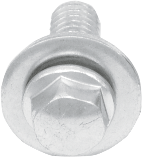 Bolt Bolts With Washers - Hex/Flange - M6 X 16 - 10 Pack 024-11616