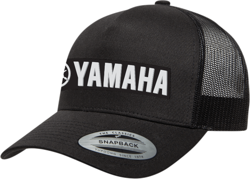 Factory Effex Yamaha Core Hat - Black - One Size 25-86202