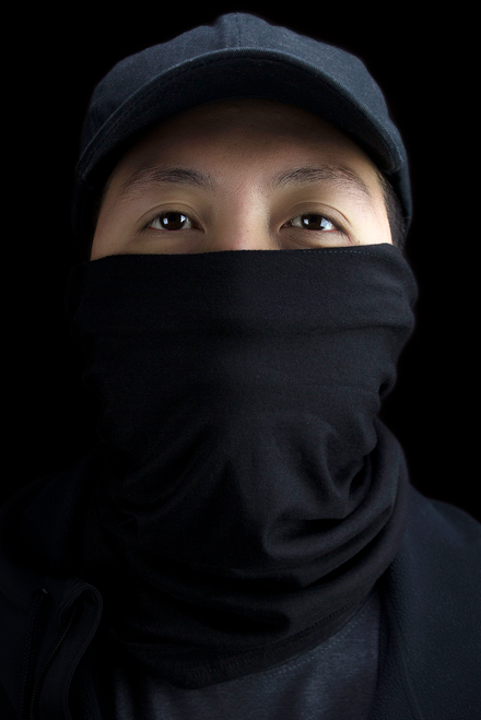 Zan Headgear Motley Tube - Black T114
