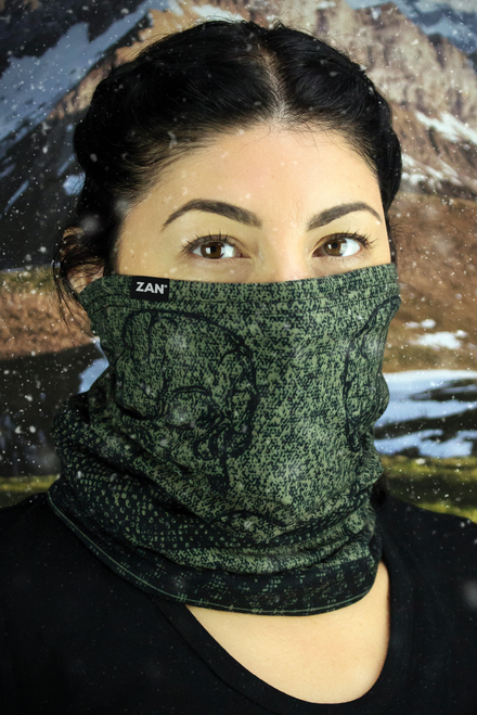Zan Headgear Motley Tube Fleece Lined - Skull Fairilse TF123