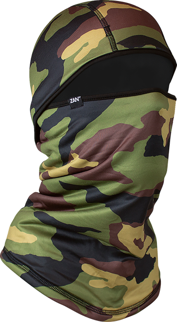 Zan Headgear Sportflex Convertible Balaclava - Black WBSF114