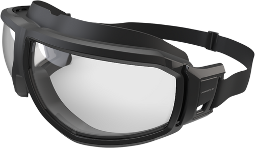 Forceflex Riding Goggle - Black/Gray - Clear Lens FFG-01045-040
