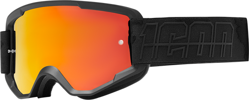 Icon Airflite Goggle - Black - Rst Red Lens 2601-3231