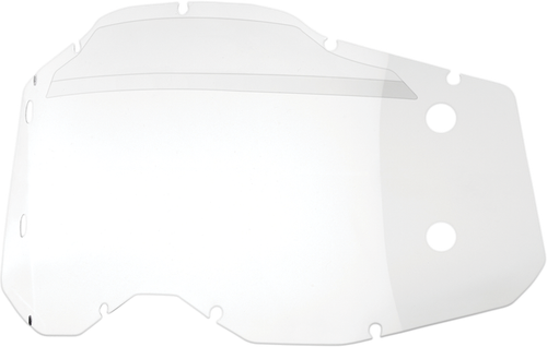 100% Accuri 2/Racecraft 2/Strata 2 Forecast Lens - With Bumps - Smoke 59100-00002