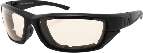 Bobster Decoder 2 Convertible Sunglasses - Matte Black - Clear Lens BDEC201