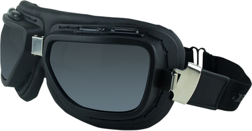 Bobster Pilot Goggle - Matte Black - Interchangeable Lens BPIL001