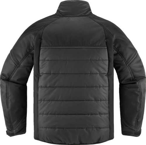 Icon Ghost Puffer Jacket - Black - Large 2820-6192