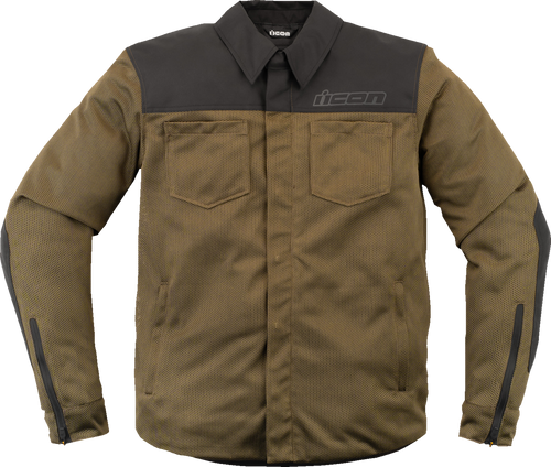 Icon Upstate Mesh Ce Jacket - Green - Xl 2820-6232