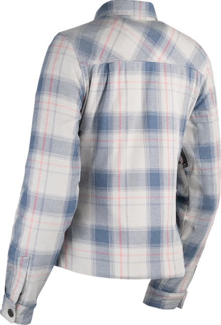 Icon Women'S Fallblock Flannel Jacket - Gray - Xl 2822-1908