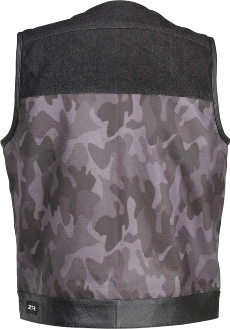Z1R Nightfire Camo Vest - Black/Gray - 5Xl 2830-0631