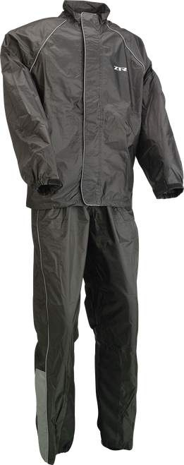 Z1R 2-Piece Rainsuit - Black - 3Xl 2851-0527