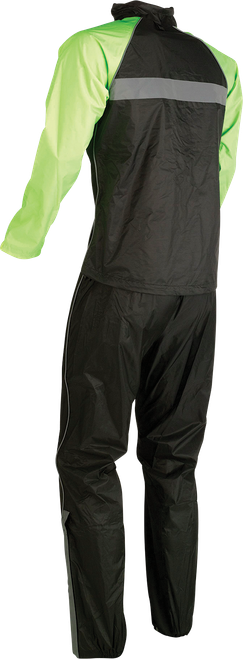 Z1R Women'S 2-Piece Rainsuit - Black/Hi-Vis - Xl 2853-0043