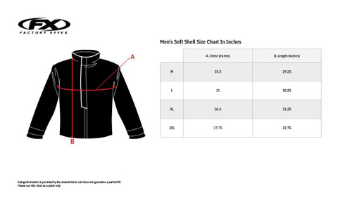 Factory Effex Goldwing Jacket - Black - 2Xl 25-85828