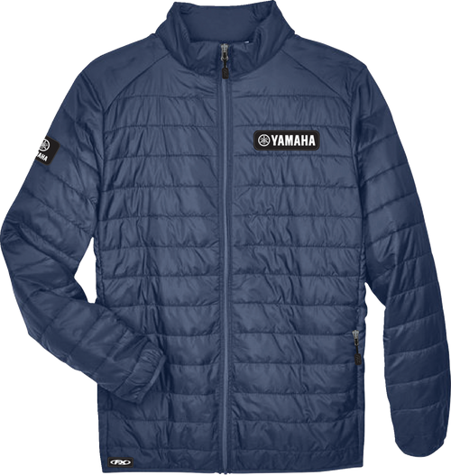 Factory Effex Yamaha Puffer Jacket - Navy - Large 28-85214