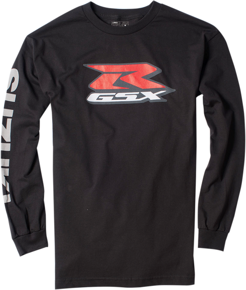 Factory Effex Suzuki Gsx-R Long-Sleeve T-Shirt - Black - Medium 17-87412