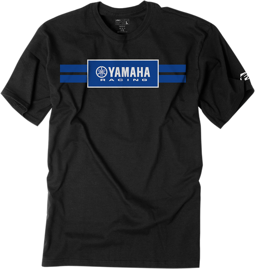 Factory Effex Yamaha Racing Stripe T-Shirt - Black - 2Xl 19-87208