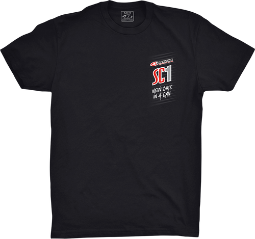 Maxima Racing Oil Maxima Sc1 Short-Sleeve T-Shirt - Black - Medium 10-10019-BLK-MD
