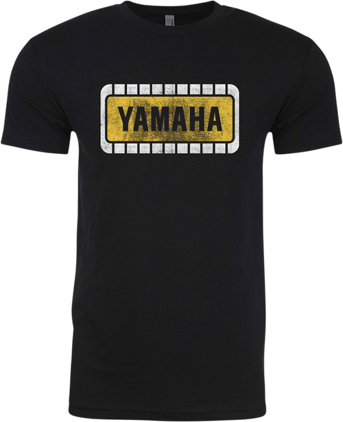 Yamaha Apparel Yamaha Retro T-Shirt - Gray/Black - 2Xl NP21S-M1966-2X