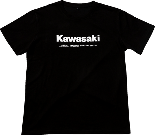 D'Cor Visuals Kawasaki Racing T-Shirt - Black - Xl 80-119-4