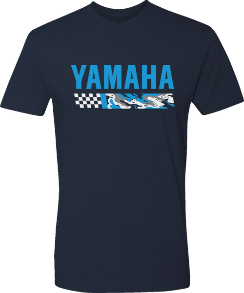 Yamaha Apparel Yamaha Racing Camo T-Shirt - Blue - Medium NP21S-M3114-M