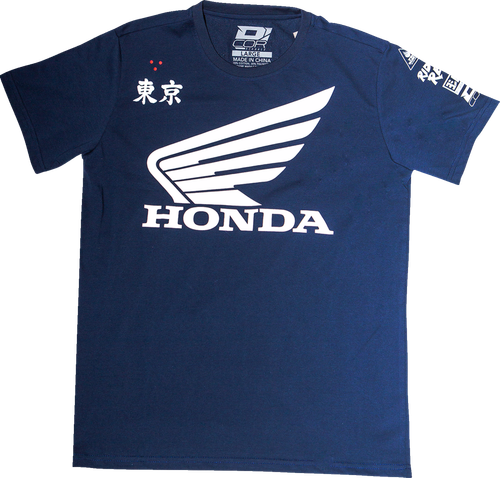D'Cor Visuals Honda Factory T-Shirt - Navy - Xl 80-123-4