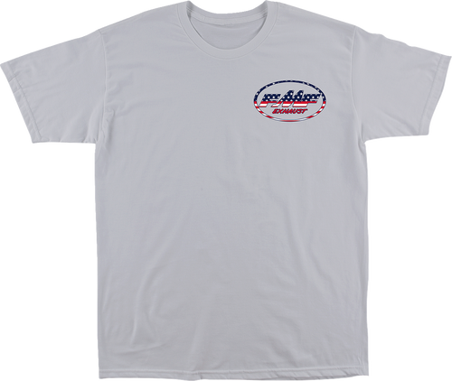 Fmf Rally T-Shirt - Silver - Large SU24118908SILLG