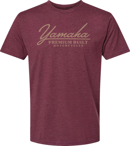 Yamaha Apparel Yamaha Racing Premium Built T-Shirt - Maroon - Small LEM25S-M39-S