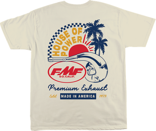 Fmf Moto Shop T-Shirt - Natural - Small FA25118905NATSM